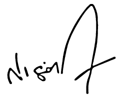 Nigel Farage Signature