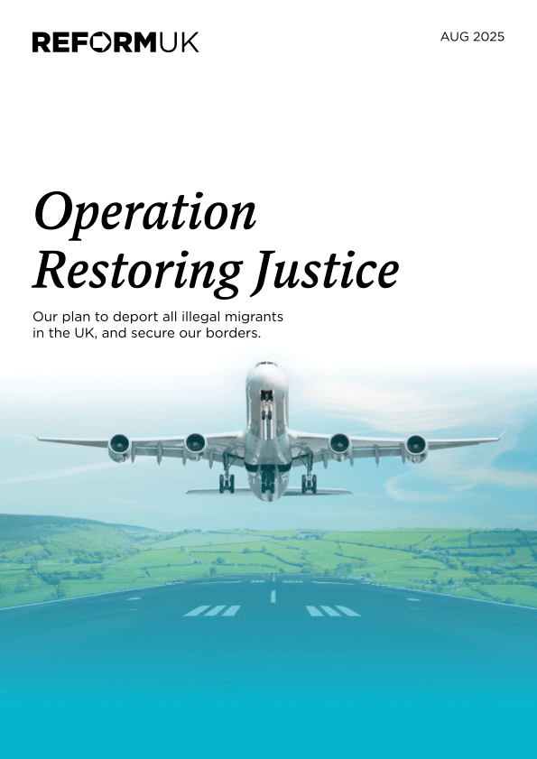 Reform Operations Policies | Reform UK